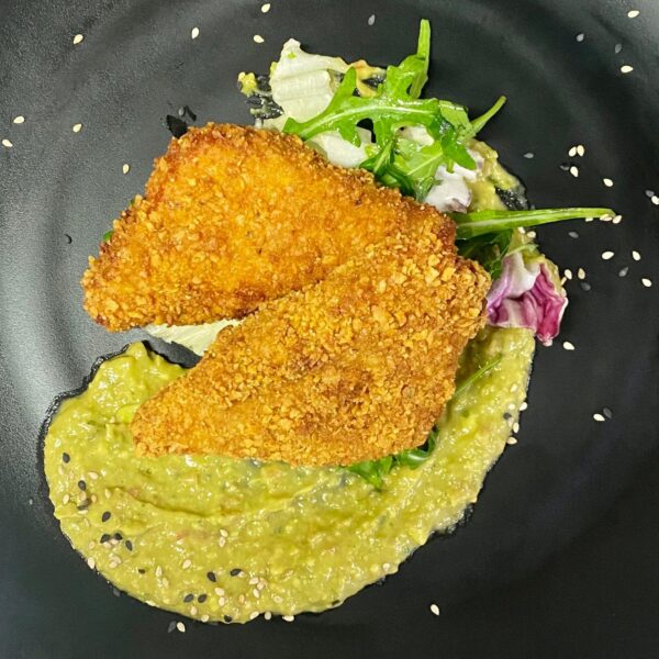 FRIED HALLOUMI FRITTER FRIED HALLOUMI FRITTER